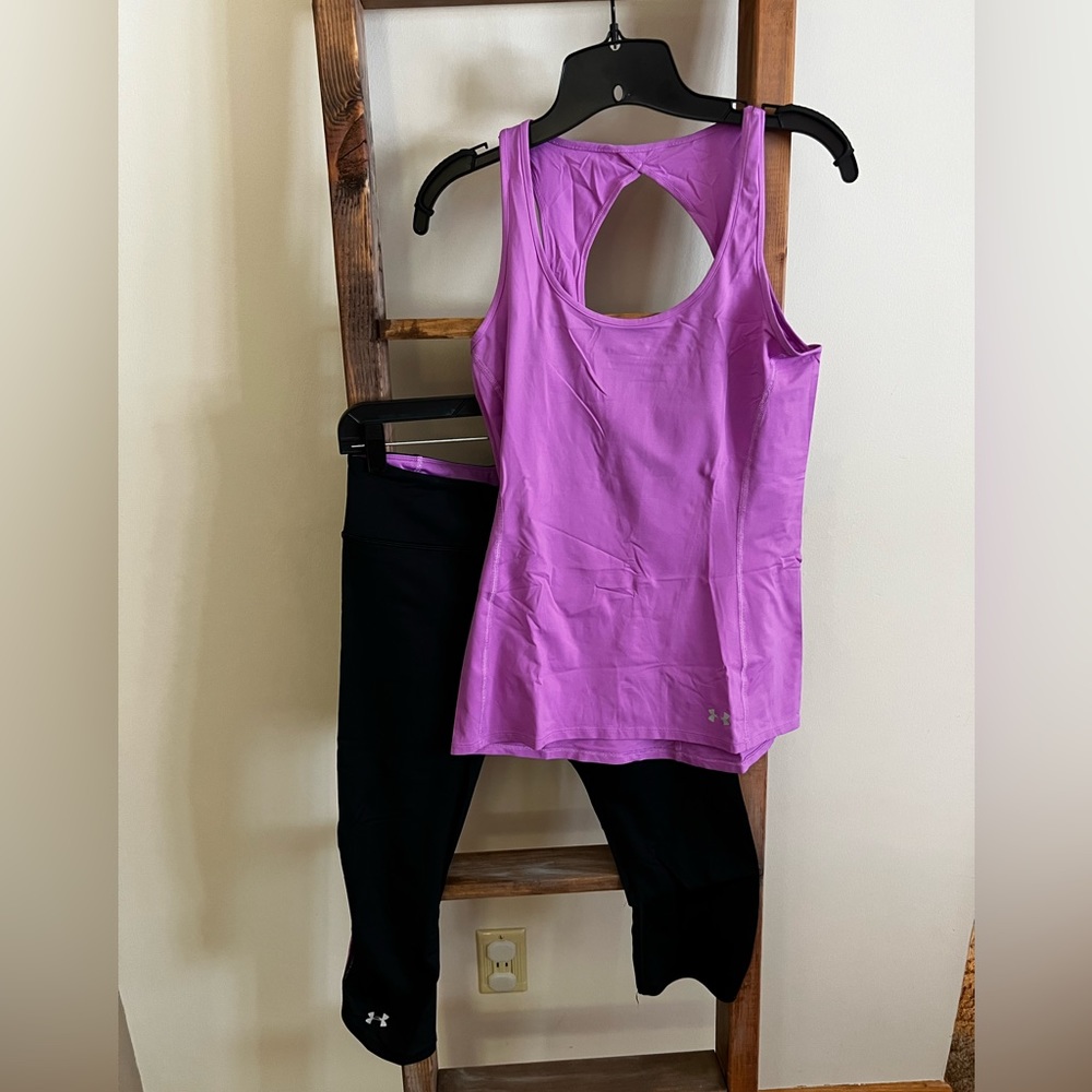Under Armour workout outfit!